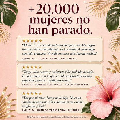 Aceite para una piel suave y sin vello