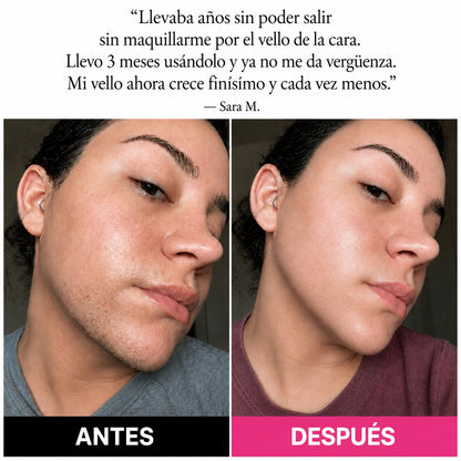 Aceite para una piel suave y sin vello
